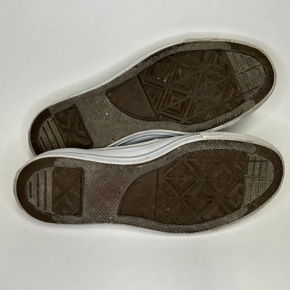 Converse All Star Shoreline Shoes Womens Size 7 Gray Slip On Canvas Low Top - Picture 13 of 15